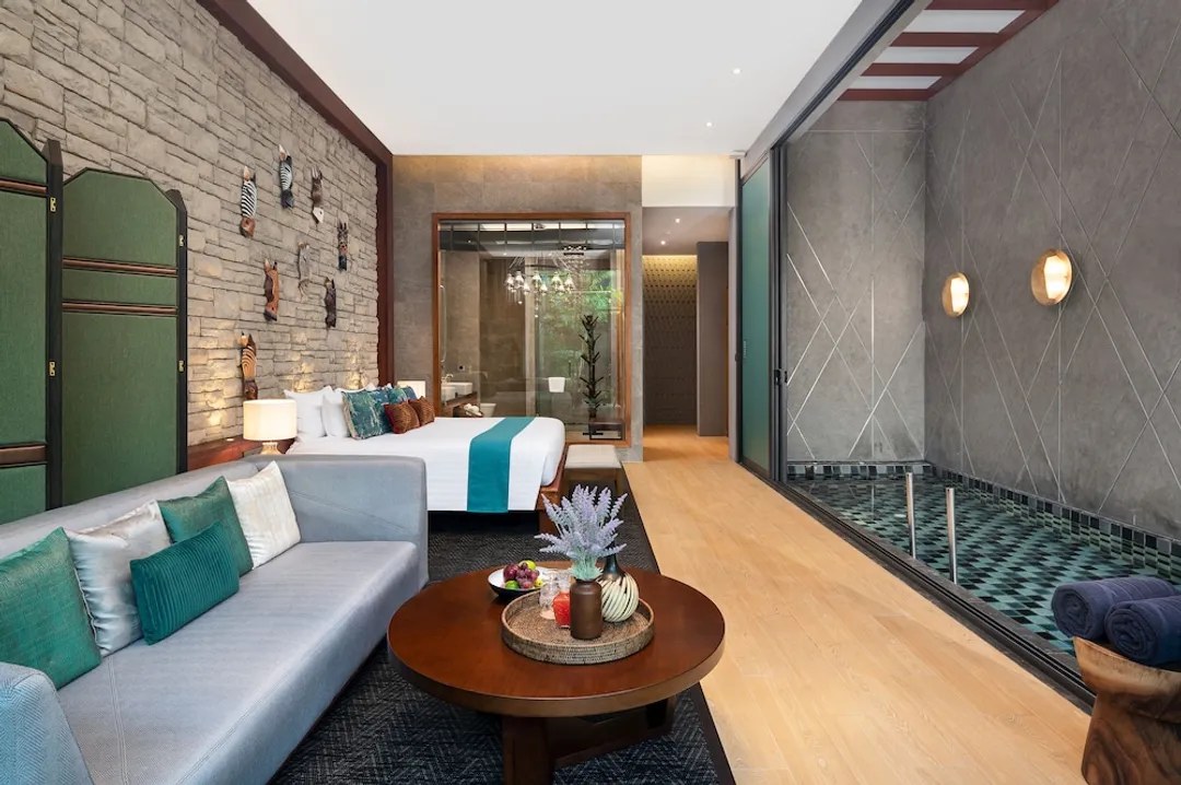 The Gems Mining Pool Villas Pattaya-Emerald One-Bedroom Pool Villa-4