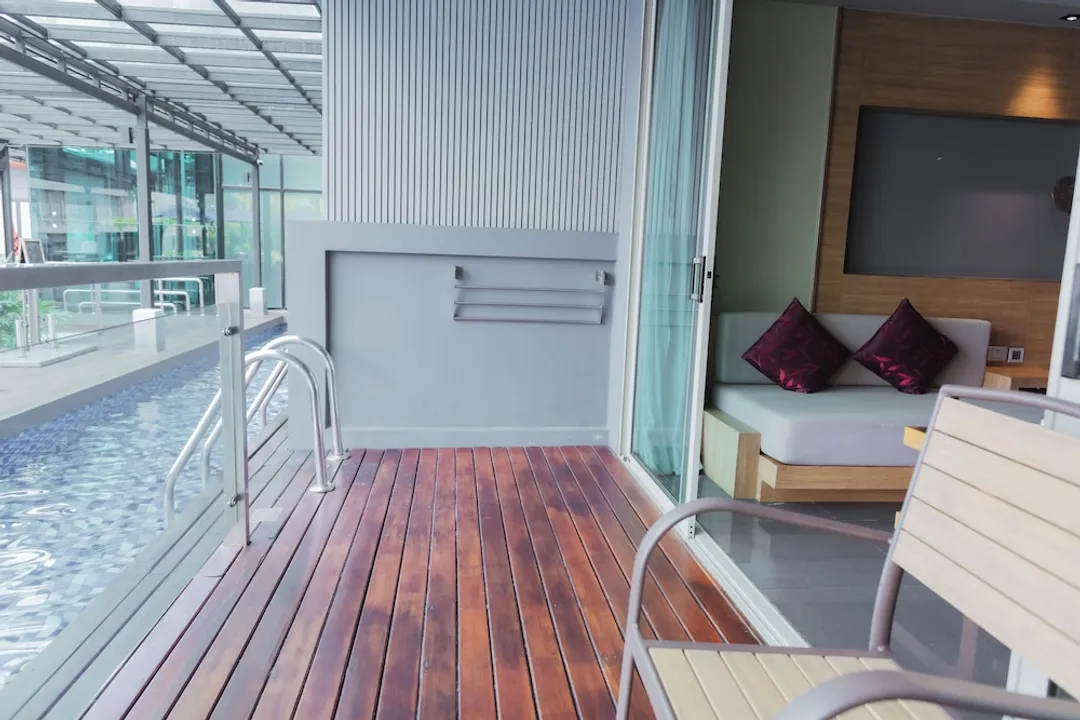普吉島感官度假村及游泳池別墅 - SHA Extra Plus 認證-Deluxe Sea View Pool Access Room-6