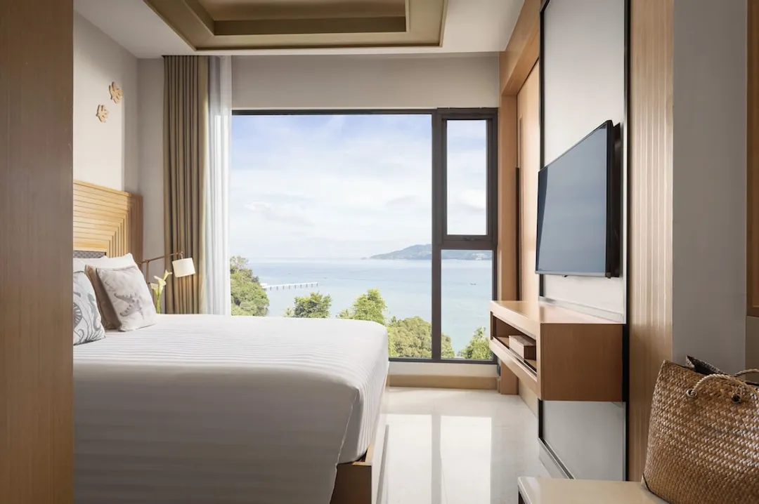 普吉島阿瑪瑞酒店-套房, 1 張特大雙人床, 海景 (Coral Lounge)-6