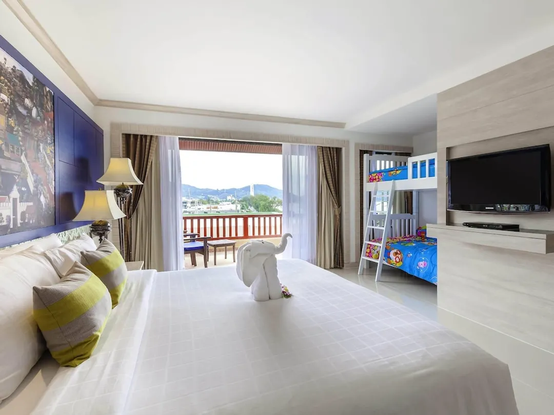 普吉島諾富特度假飯店-Family Room, 1 Double bed, 1 Bunk bed-1