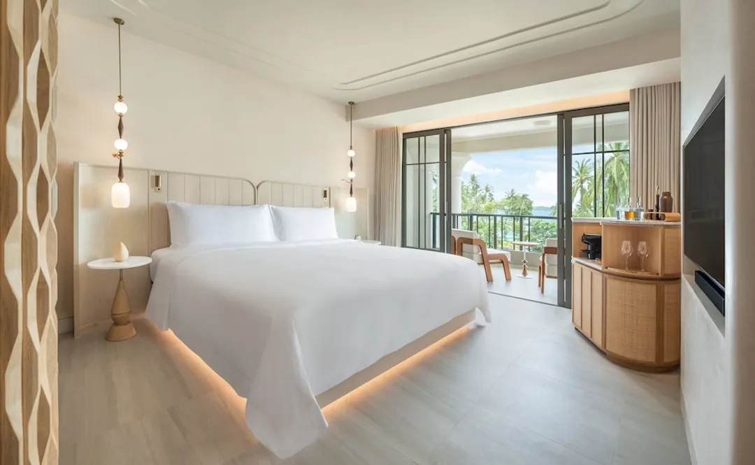 Centara Reserve Samui-豪華客房, 1 張特大雙人床 (Ocean)-1