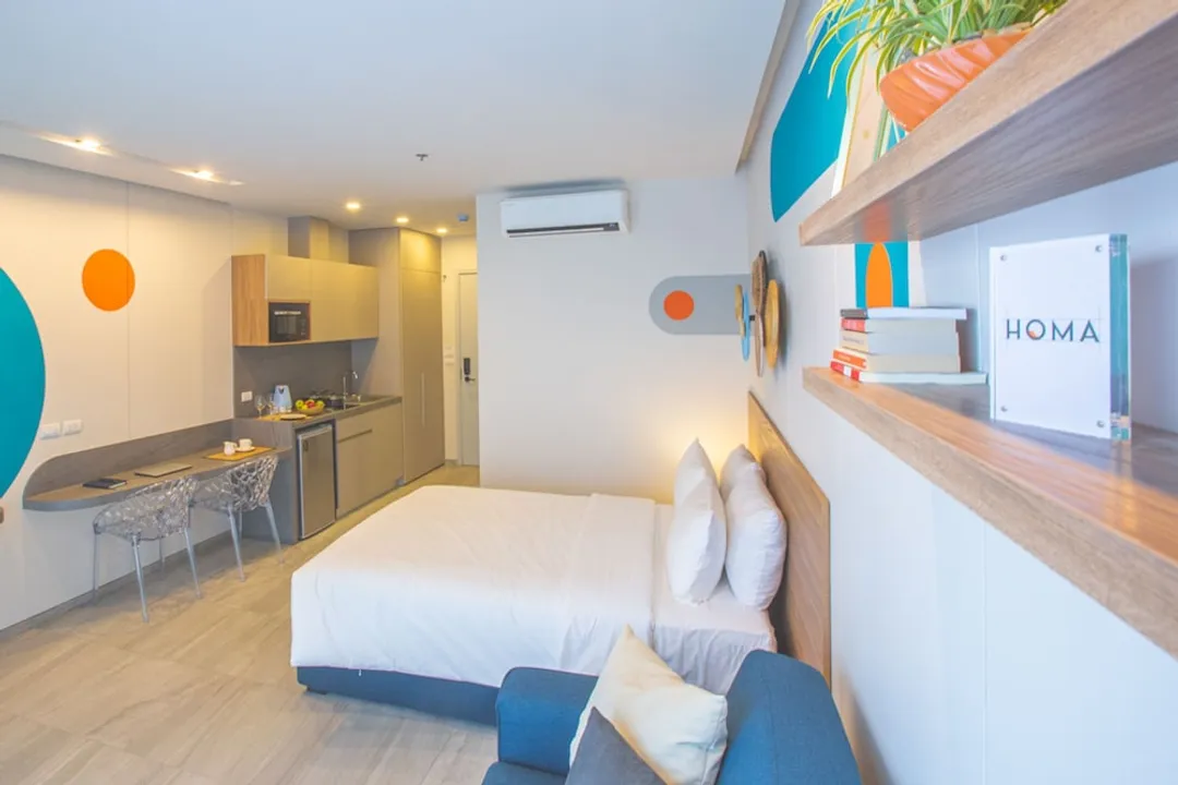 HOMAプーケットタウン-Studio, Balcony + Free Coworking Space-3