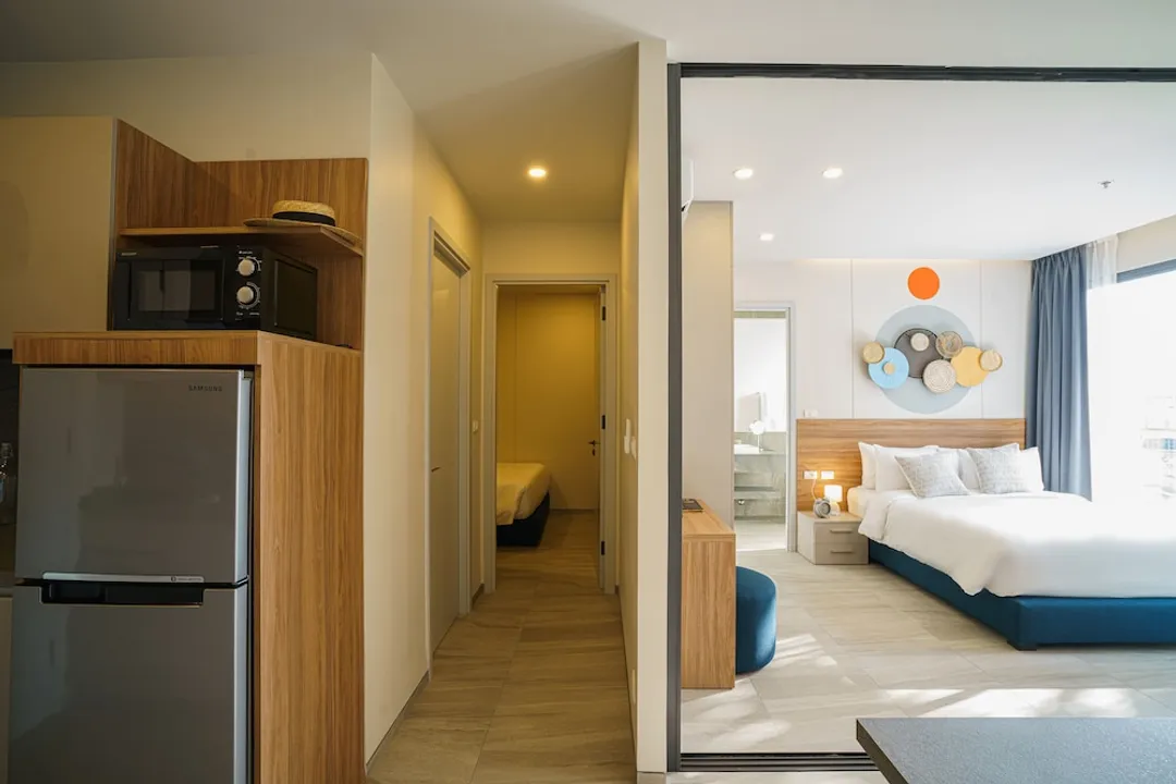 HOMAプーケットタウン-Family Apartment, 2 Bedrooms, Balcony + Free Coworking Space-3