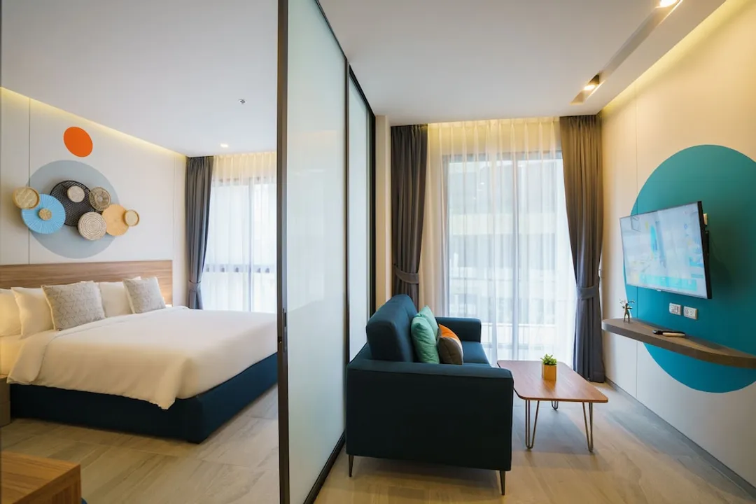 HOMAプーケットタウン-Apartment, 1 Bedroom, Balcony + Free Coworking Space-4