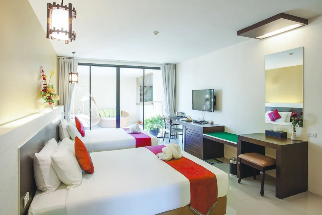 江哈德海灘華欣飯店-Jacuzzi Suite with King Bed-7