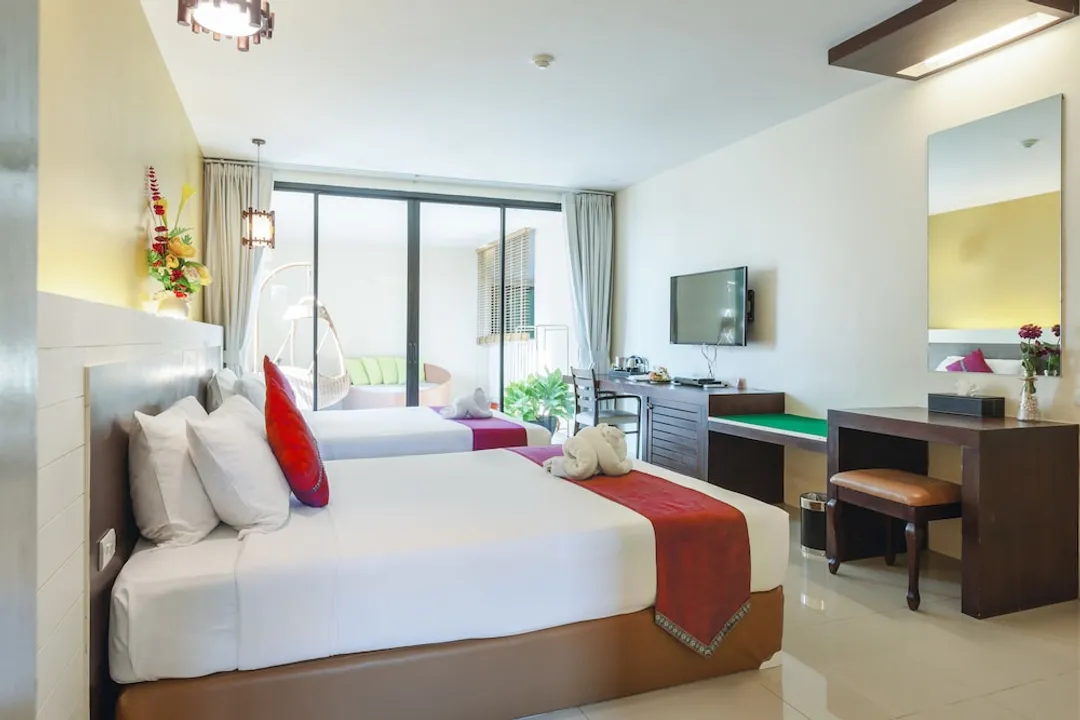 江哈德海灘華欣飯店-Jacuzzi Suite with 2 Queen Bed-5