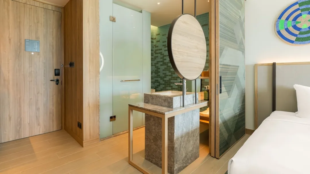 蘇梅島波普海灘假日度假村, IHG 旗下飯店-標準客房, 1 張特大雙人床, 陽台-9