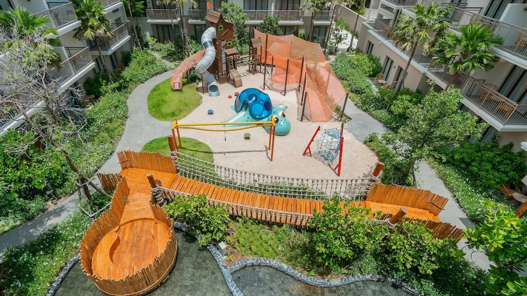 蘇梅島波普海灘假日度假村, IHG 旗下飯店-客房, 多張床 (Kids Theme, Playground View)-8