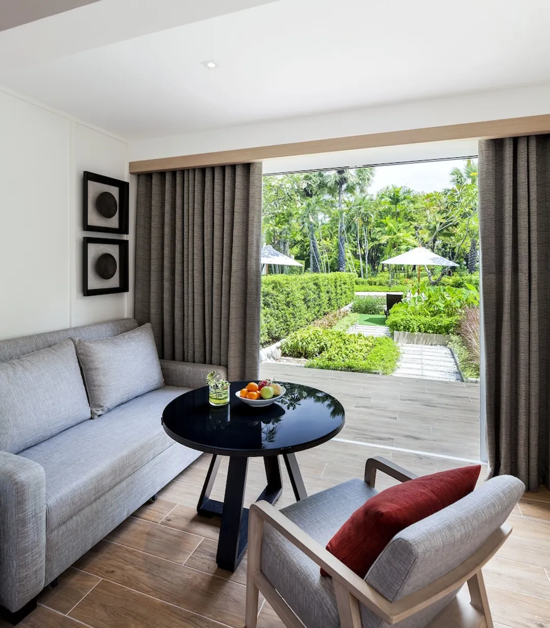 华欣凯悦酒店-华丽客房, 使用泳池 (2 Twin Beds)-8