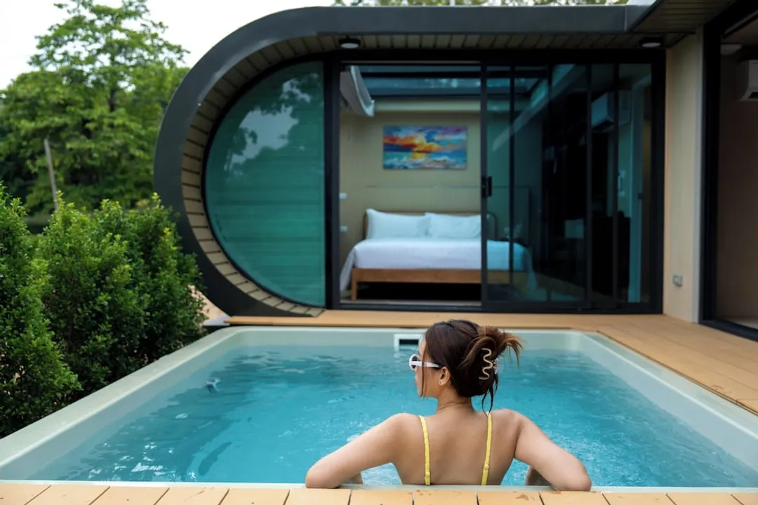 Akra Collection Layan-2 Bedrooms Modular Cabin with Private Pool-23