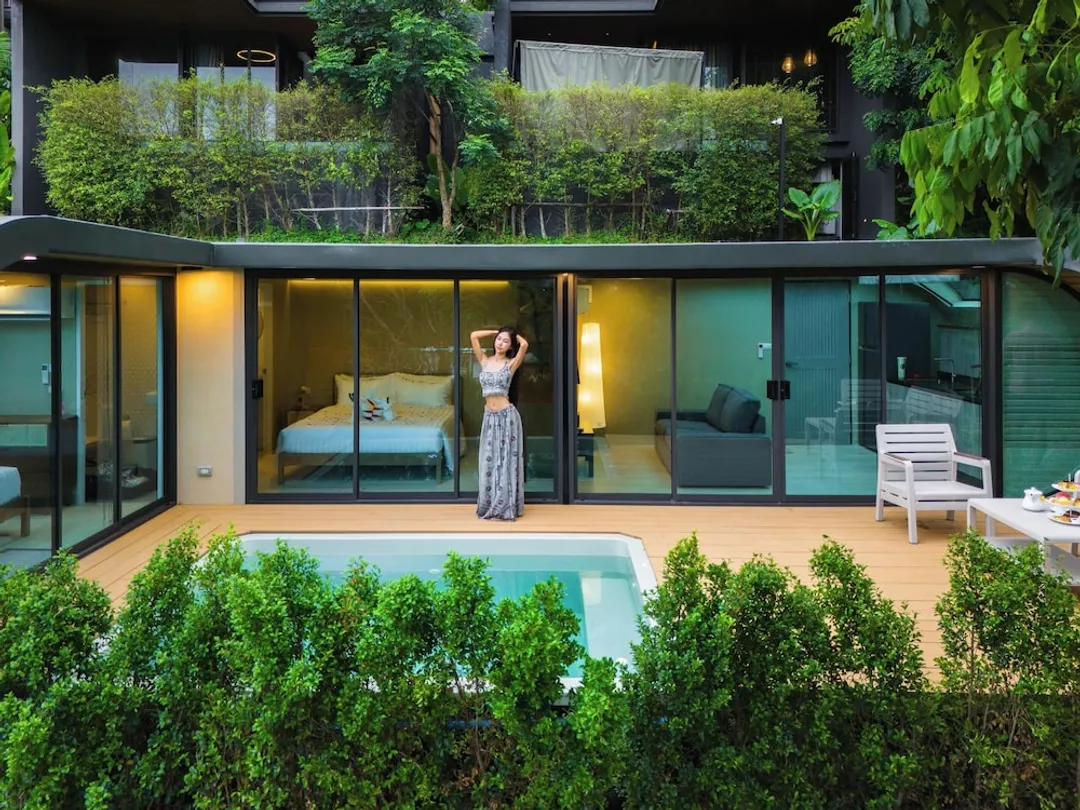 Akra Collection Layan-2 Bedrooms Modular Cabin with Private Pool-14