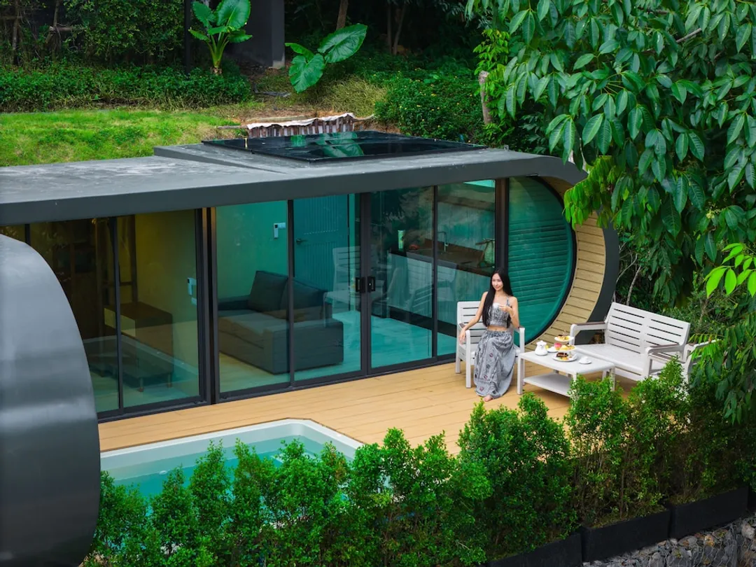 Akra Collection Layan-2 Bedrooms Modular Cabin with Private Pool-15