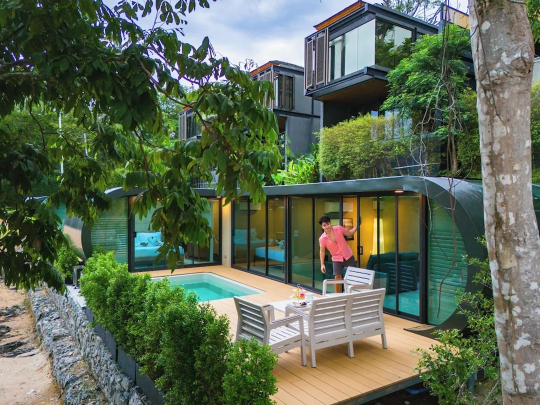 Akra Collection Layan-2 Bedrooms Modular Cabin with Private Pool-13