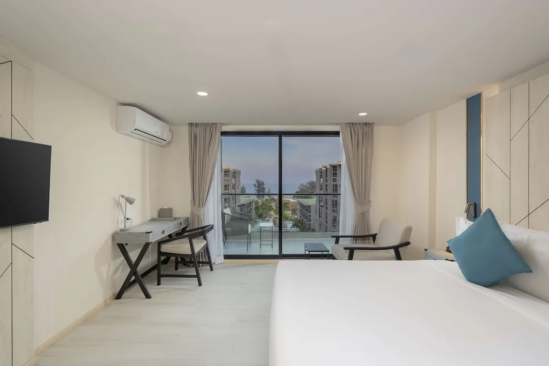 Best Western Plus Carapace Hotel Hua Hin-豪華客房, 1 張標準雙人床, 海景-1