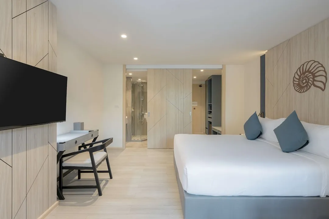 Best Western Plus Carapace Hotel Hua Hin-豪華客房, 1 張標準雙人床, 海景-2