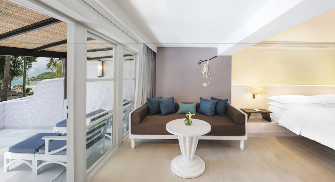 蘇梅島喜來登度假酒店-客房, 2 張單人床, 露台 (Deluxe Terrace, 2 Twin Beds)-1