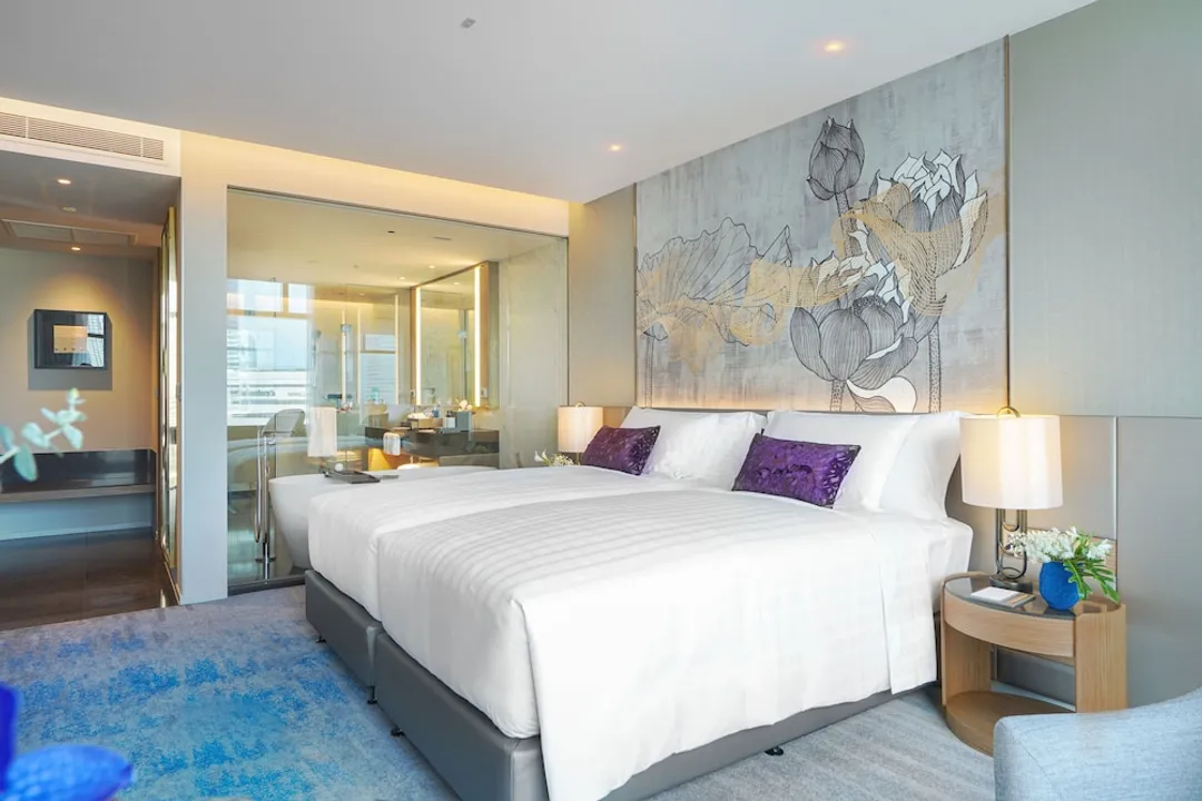 Chatrium Grand Bangkok-One Bedroom Suite Twin Room-2