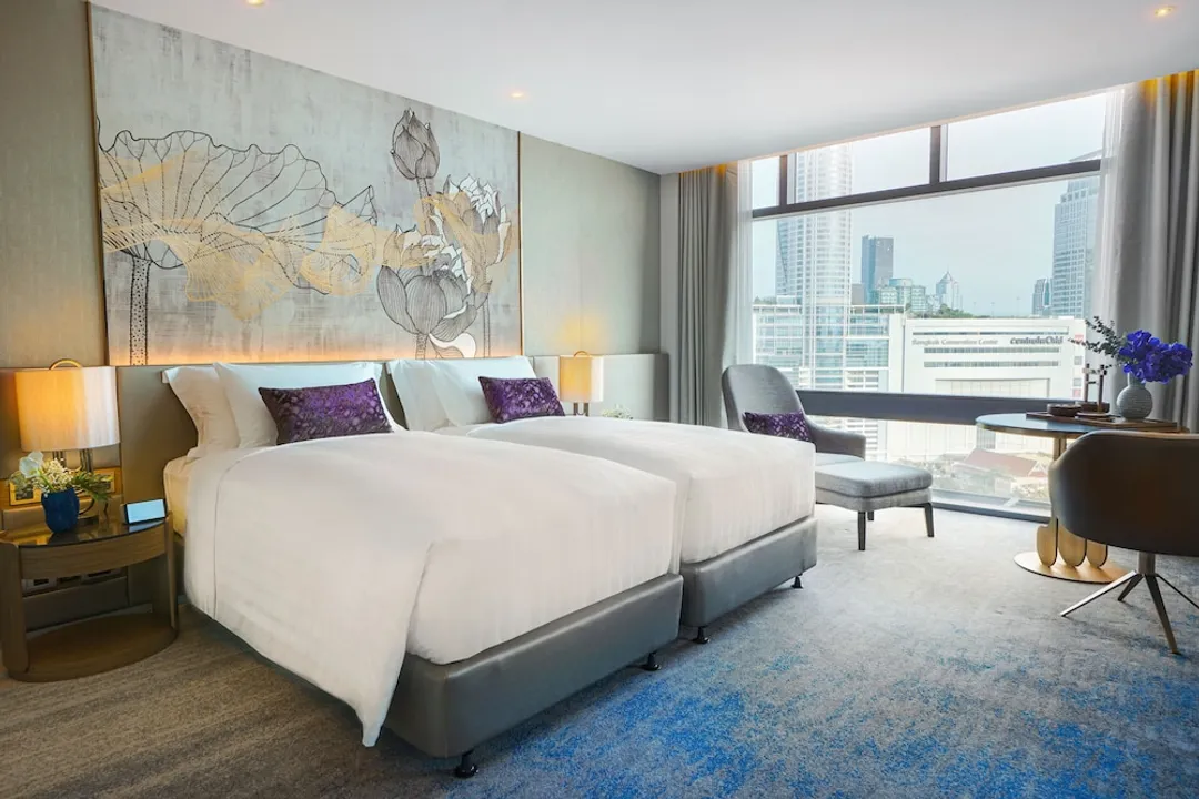 Chatrium Grand Bangkok-One Bedroom Suite Twin Room-1