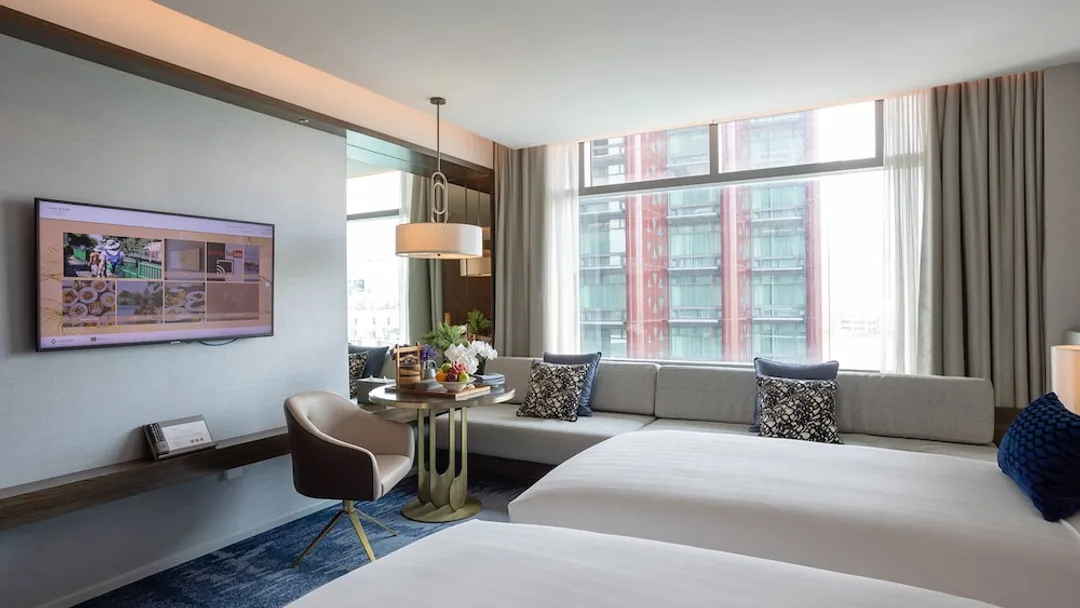 Chatrium Grand Bangkok-豪華雙床房-1