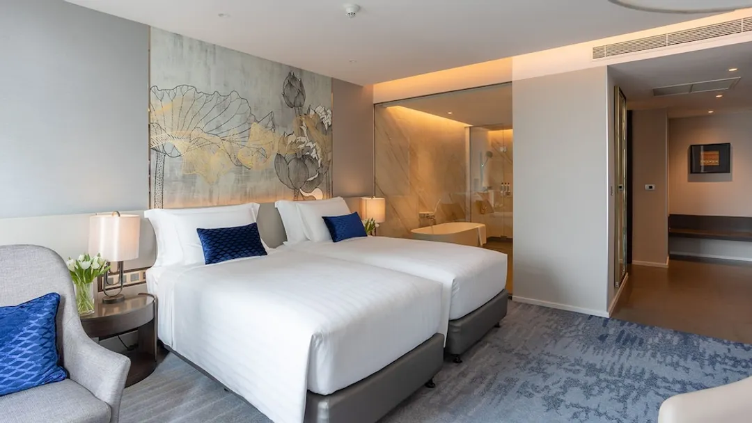 Chatrium Grand Bangkok-Executive Suite Twin Room-2