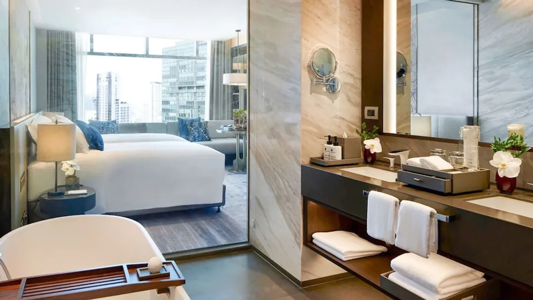 Chatrium Grand Bangkok-俱樂部雙床房-4