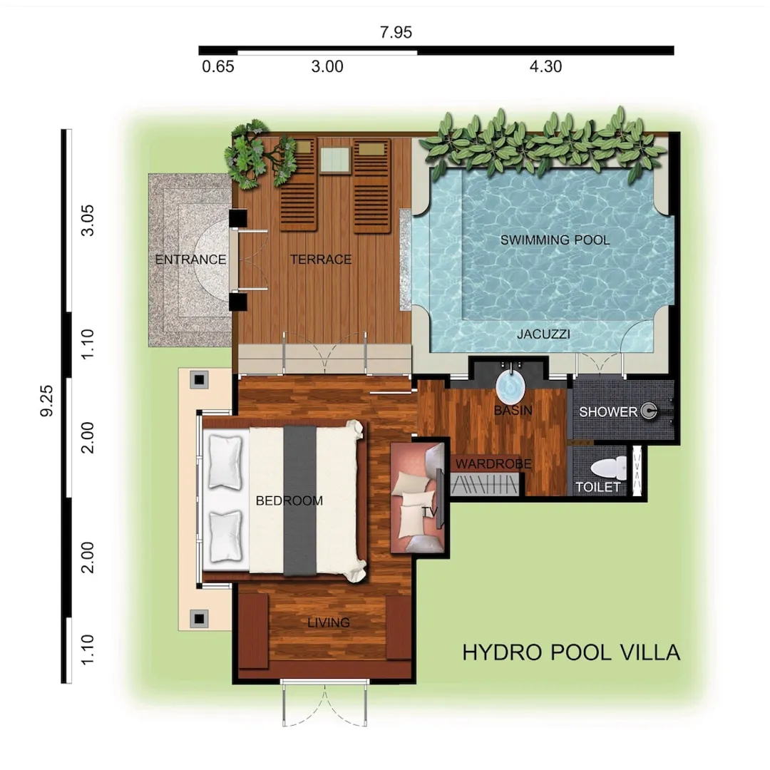蘇美島亭閣別墅度假村 (SHA Extra Plus 認證)-Hydro Pool Villa-5
