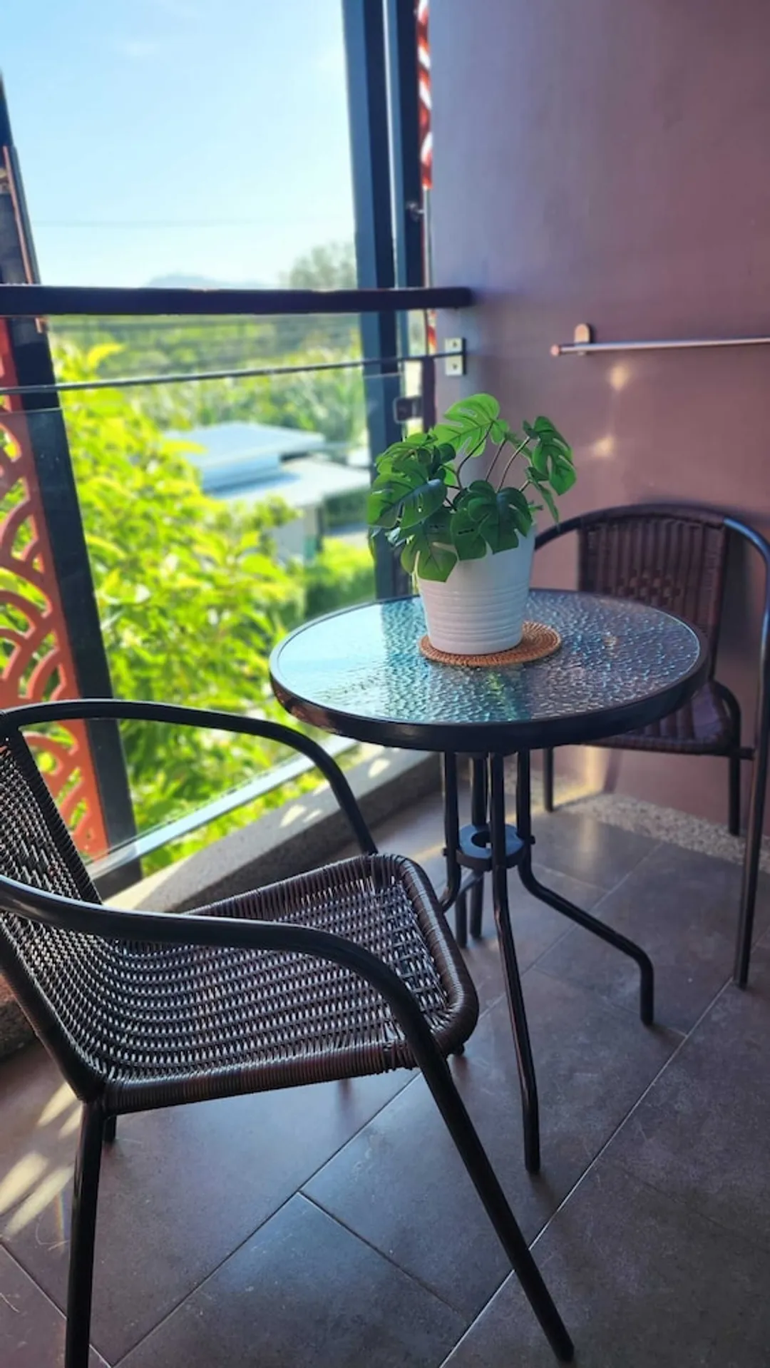 Alaita Boutique Phuket-豪華三人房, 露台-7