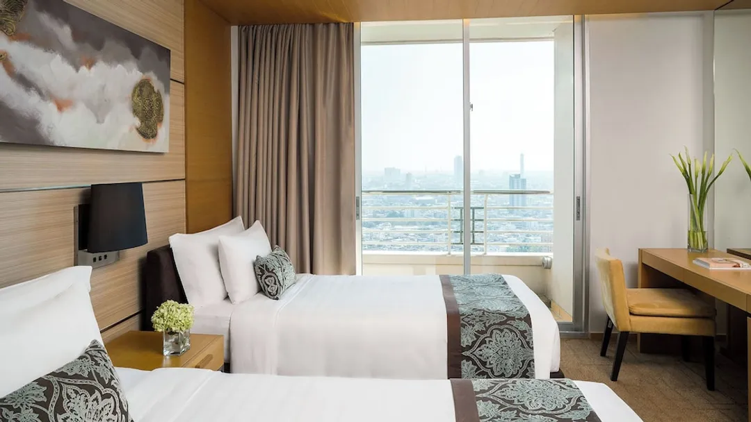 JC 케빈 사톤 방콕 호텔-Skyline One Bedroom Suite with Twin Bed-1