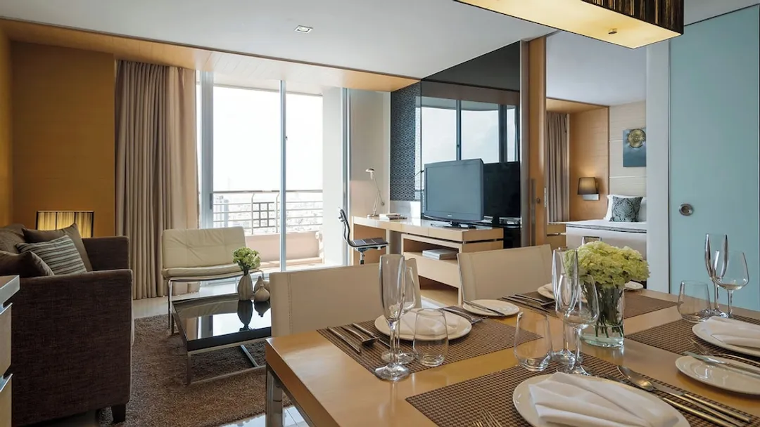 JC 케빈 사톤 방콕 호텔-Skyline One Bedroom Suite with Double Bed-3