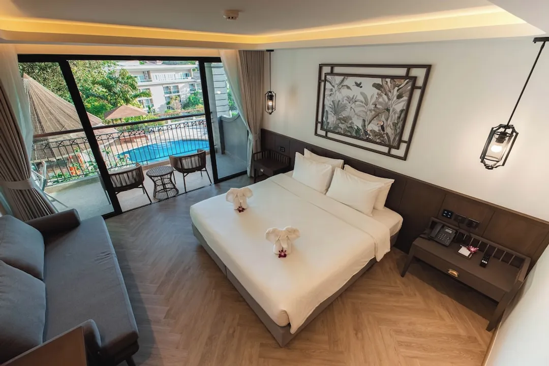 Peach Hill 度假村-Junior Suite with Pool View-1