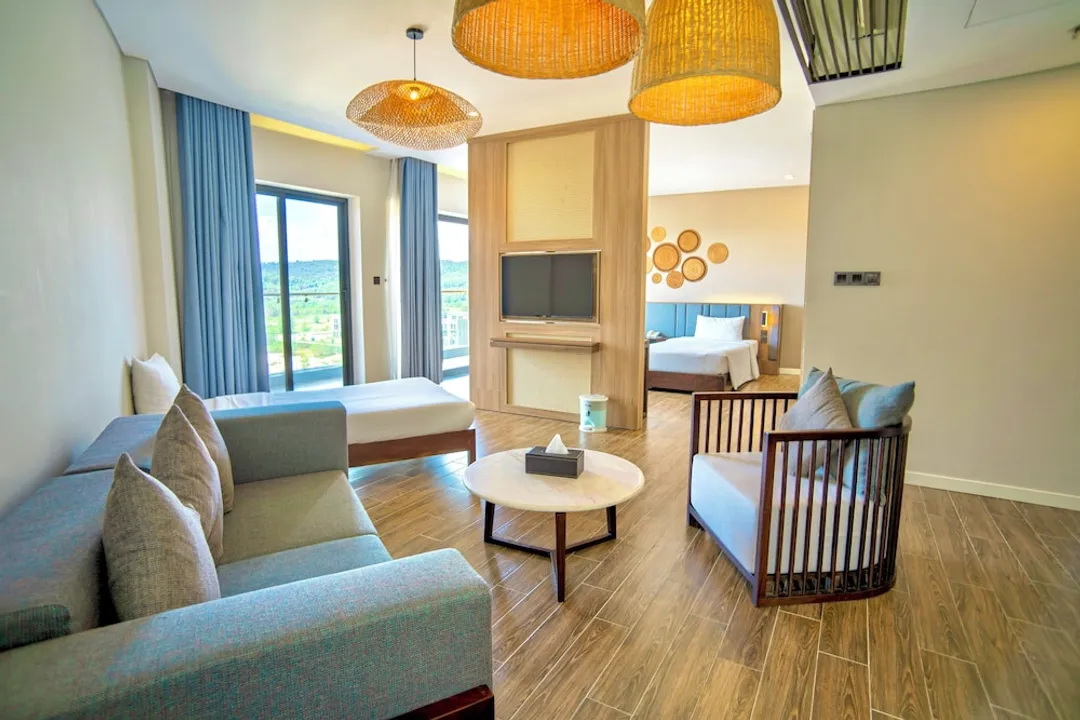 Sonaga Beach Resort & Villas Phu Quoc-三人房, 山景-3