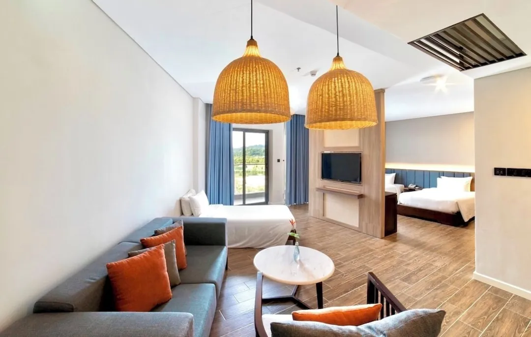 Sonaga Beach Resort & Villas Phu Quoc-三人房, 山景-1