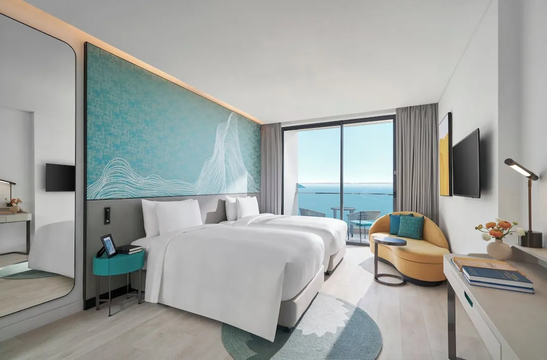 voco Ma Belle Danang, an IHG Hotel-豪華客房, 2 張單人床, 陽台, 海景 (High Floor)-3