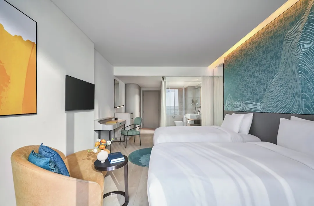 voco Ma Belle Danang, an IHG Hotel-豪華客房, 2 張單人床, 陽台, 海景 (High Floor)-2