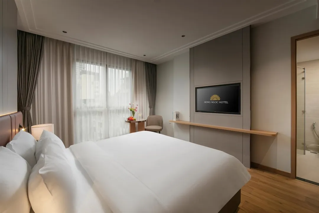 紅玉第五精品 Spa 飯店-家庭客房, 城市景觀-5