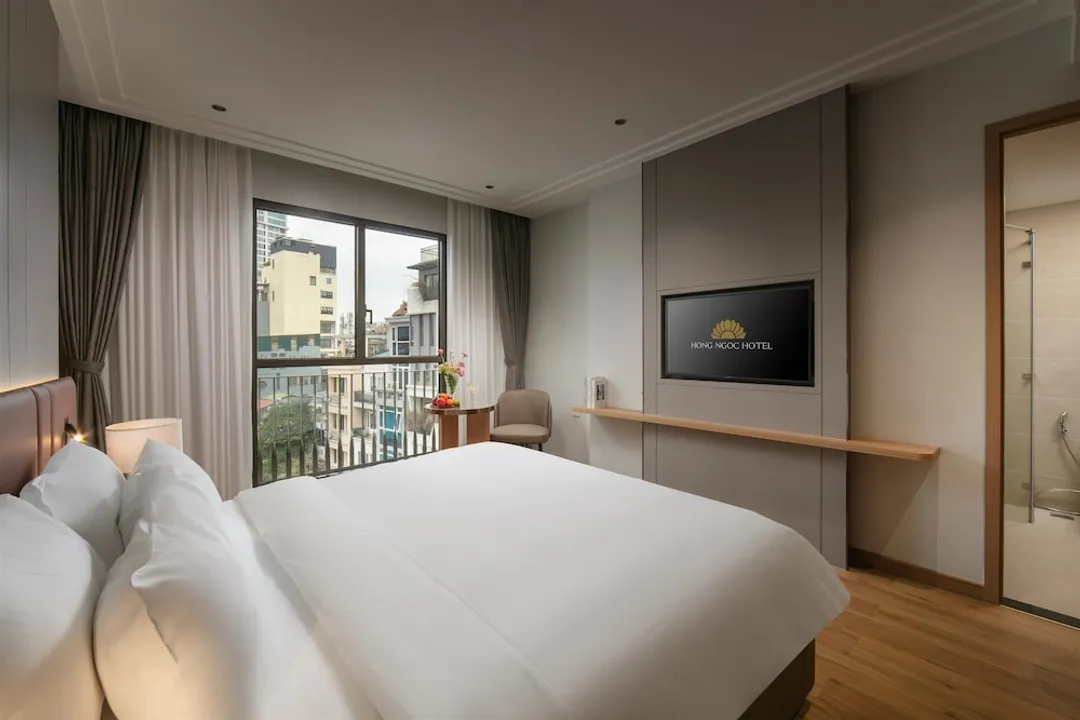 紅玉第五精品 Spa 飯店-家庭客房, 城市景觀-10