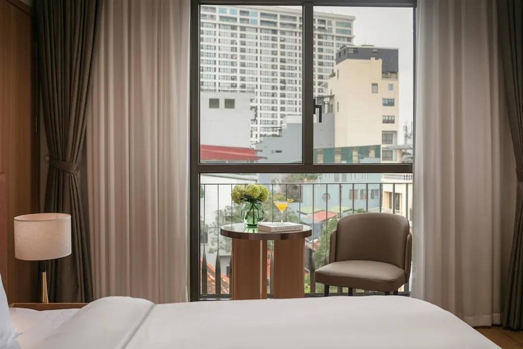 紅玉第五精品 Spa 飯店-家庭客房, 城市景觀-6