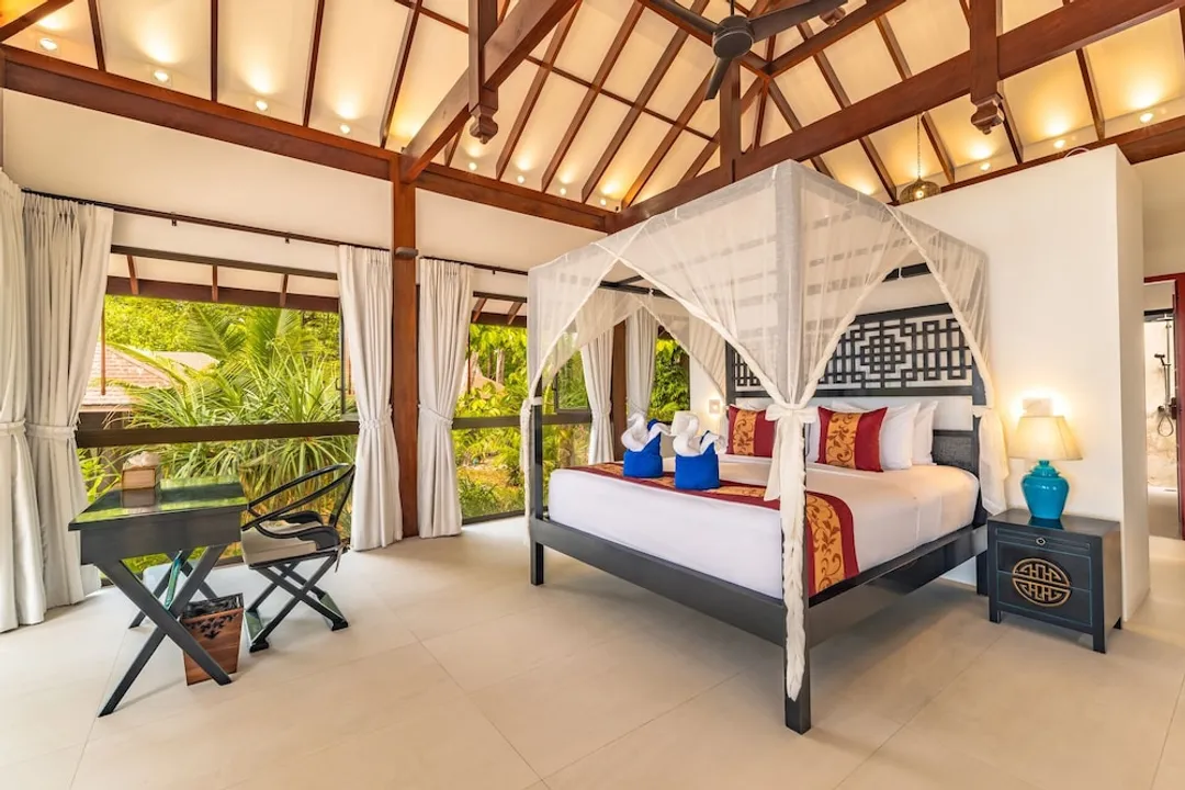 꼬줌 비치 빌라 “어 멤버 오브 시크릿 리트리츠”-Two-Bedroom Beachfront Pool Villa-13