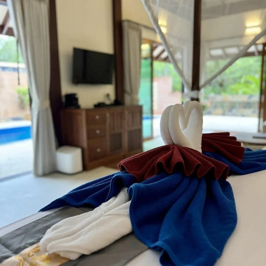 꼬줌 비치 빌라 “어 멤버 오브 시크릿 리트리츠”-Luxury Room, 1 King Bed, Private Pool, Pool View (Adult Only)-4