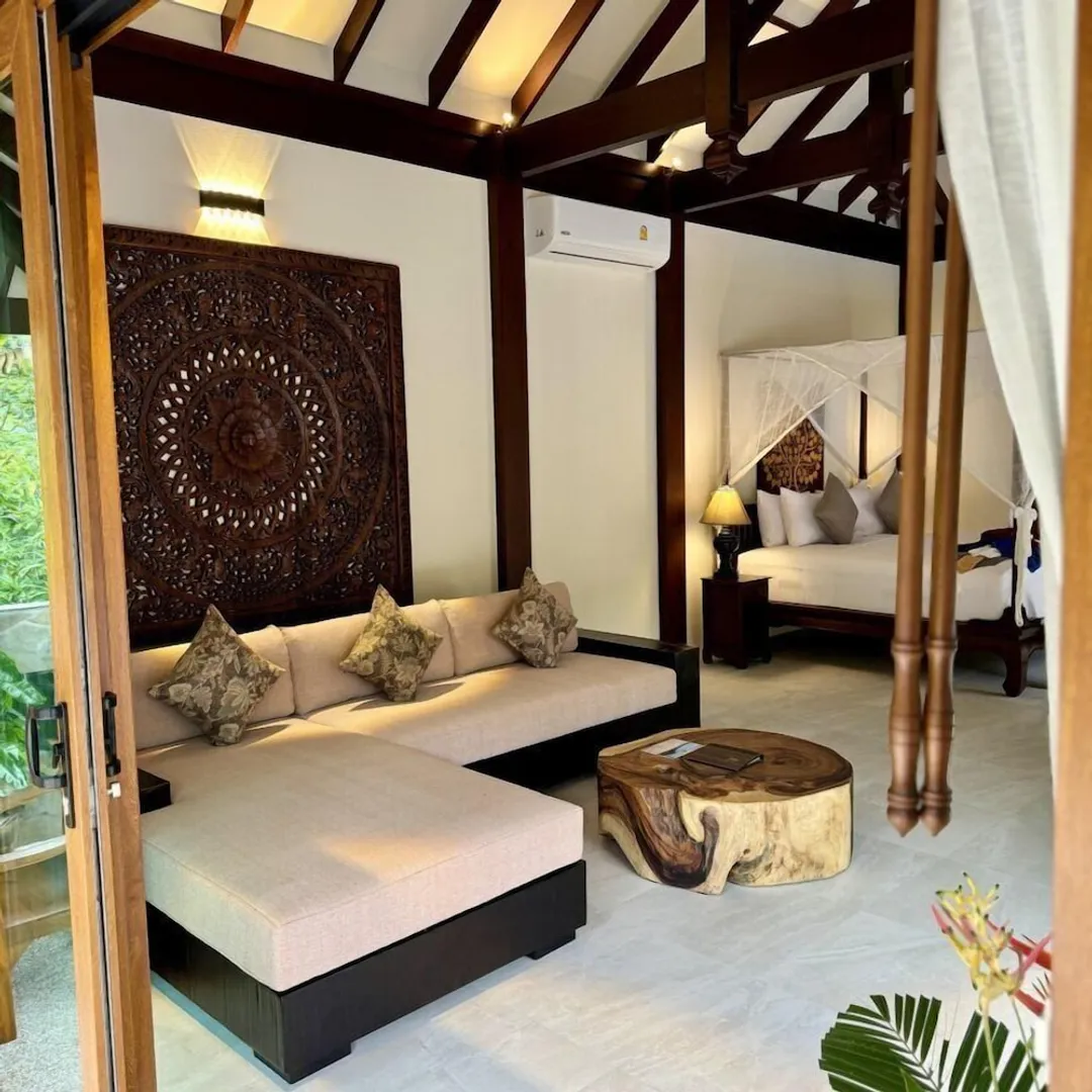 꼬줌 비치 빌라 “어 멤버 오브 시크릿 리트리츠”-Luxury Room, 1 King Bed, Private Pool, Pool View (Adult Only)-2