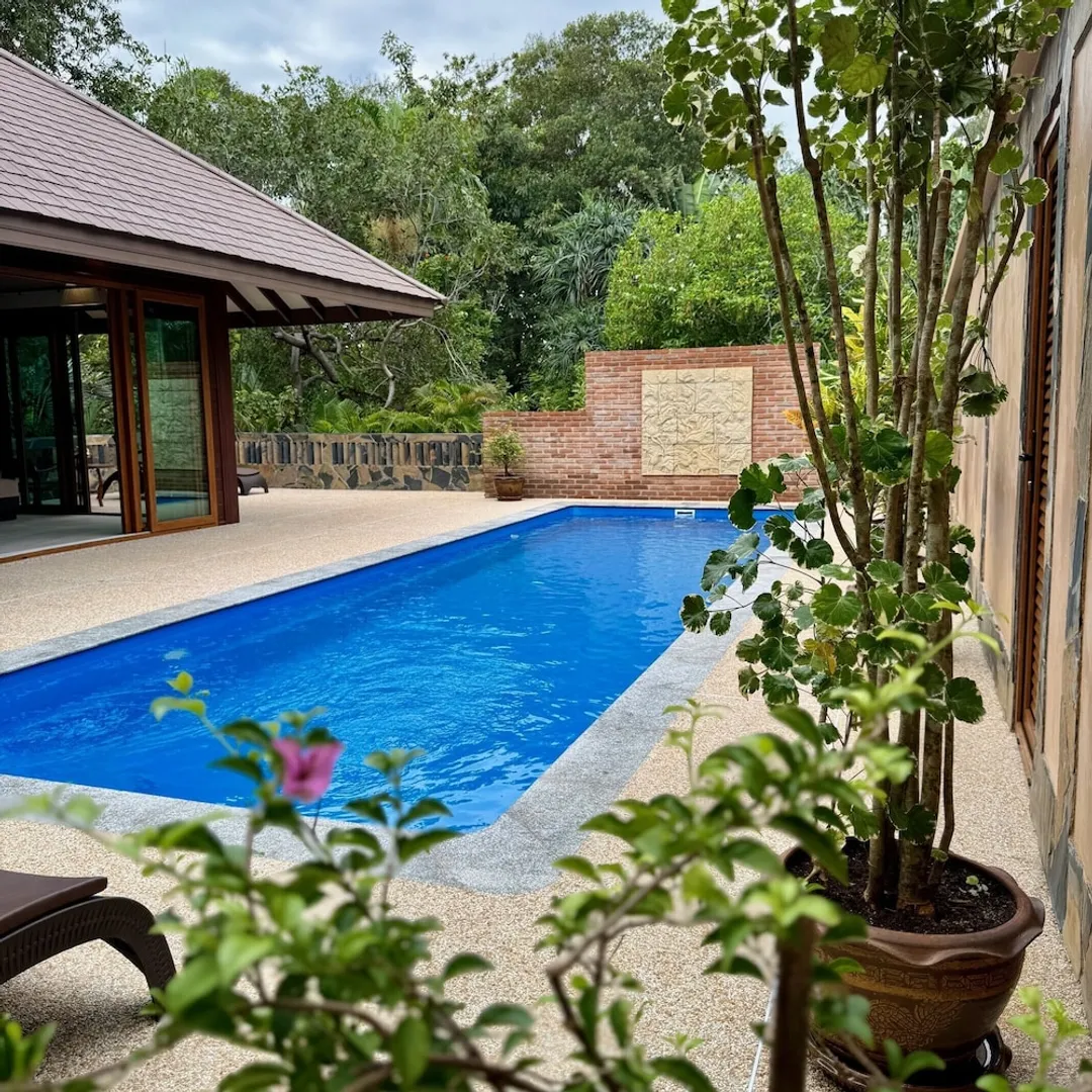 꼬줌 비치 빌라 “어 멤버 오브 시크릿 리트리츠”-Exclusive Double Room, 1 King Bed, Private Pool, Pool View (Adult Only)-1