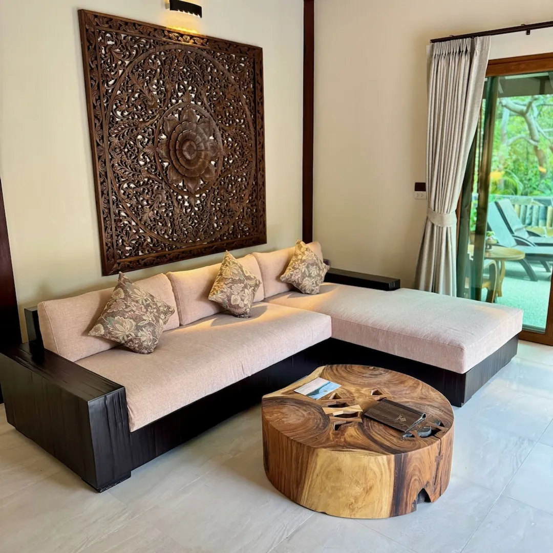 꼬줌 비치 빌라 “어 멤버 오브 시크릿 리트리츠”-Exclusive Double Room, 1 King Bed, Private Pool, Pool View (Adult Only)-3