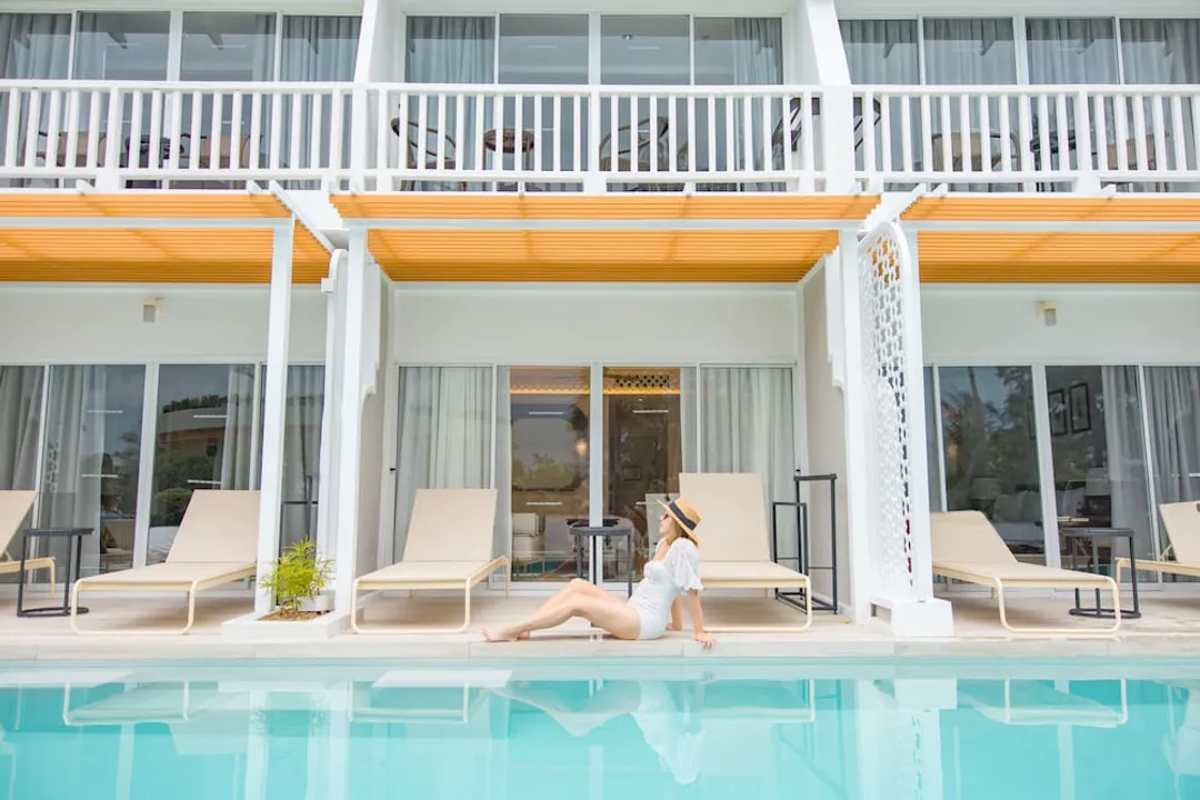 塔灣棕櫚海灘度假村 - SHA Extra Plus 認證-Lagoon Pool Access Deluxe Terrace-4