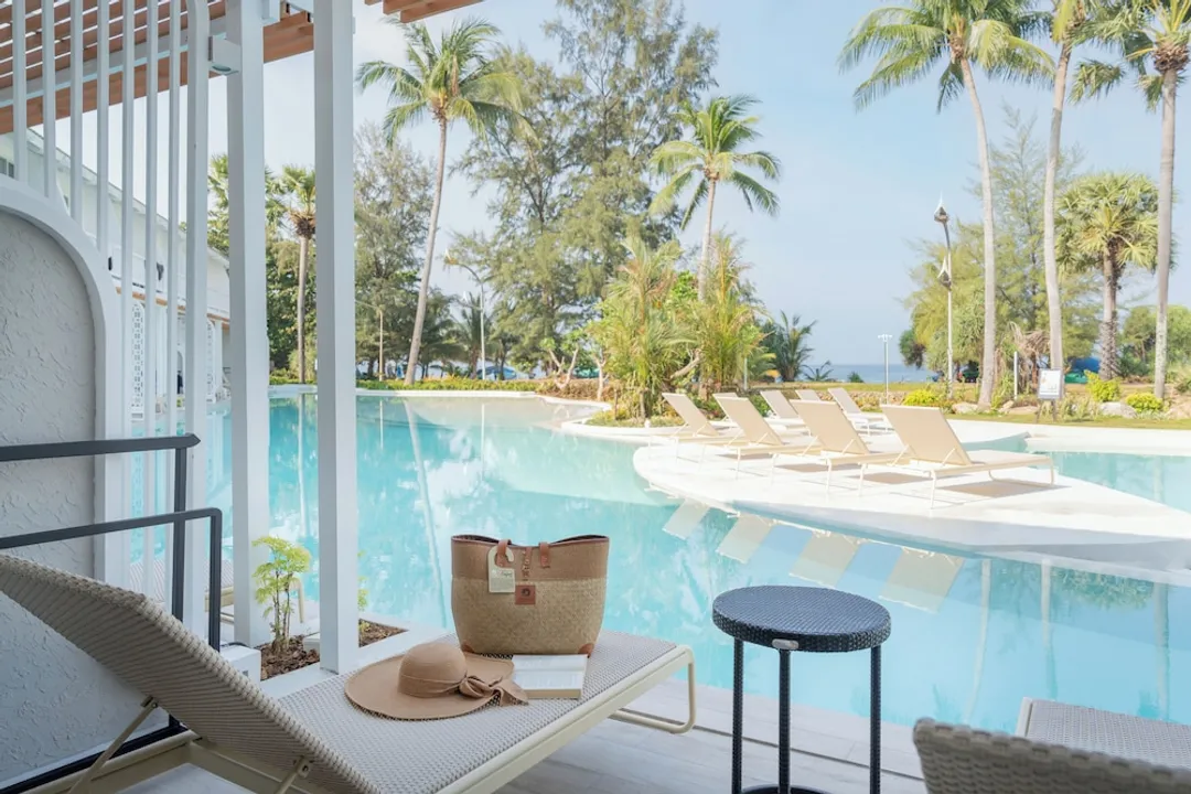 塔灣棕櫚海灘度假村 - SHA Extra Plus 認證-Lagoon Pool Access Deluxe Terrace-12