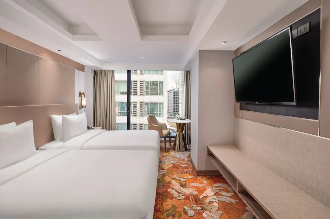 SAMALA Hotel Bangkok-高級雙床房-1