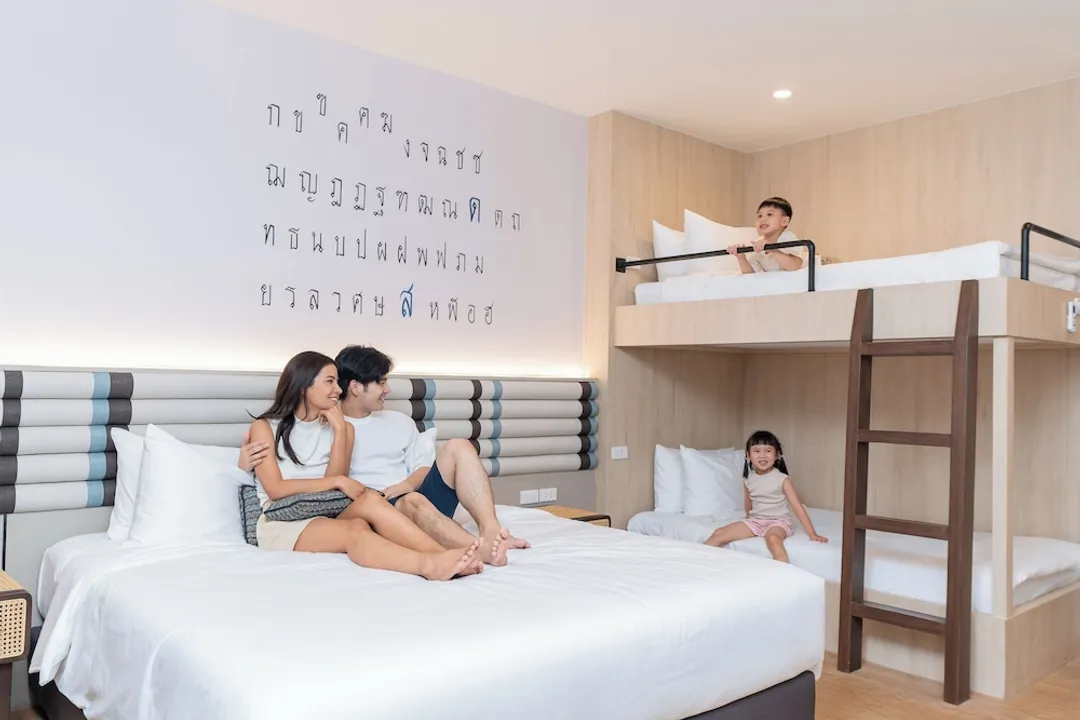 プラナコーンヘリテージホテル-Family Quadruple Room-6