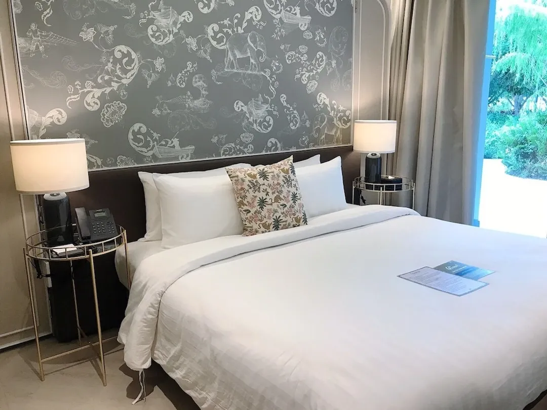 UHG의 쿼터 차오프라야-Standard Poolside Garden View, King bed - Ground Floor-4