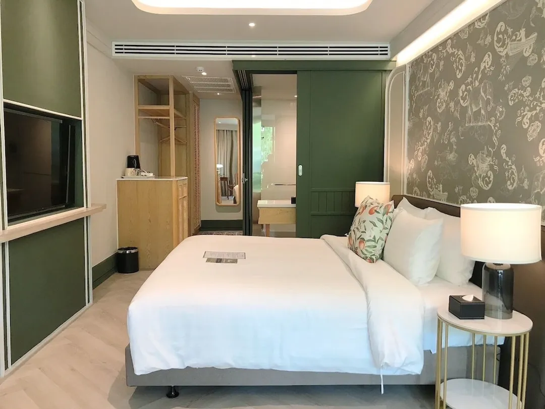 UHG의 쿼터 차오프라야-Superior Riverside Garden View, King Bed - Ground Floor-4