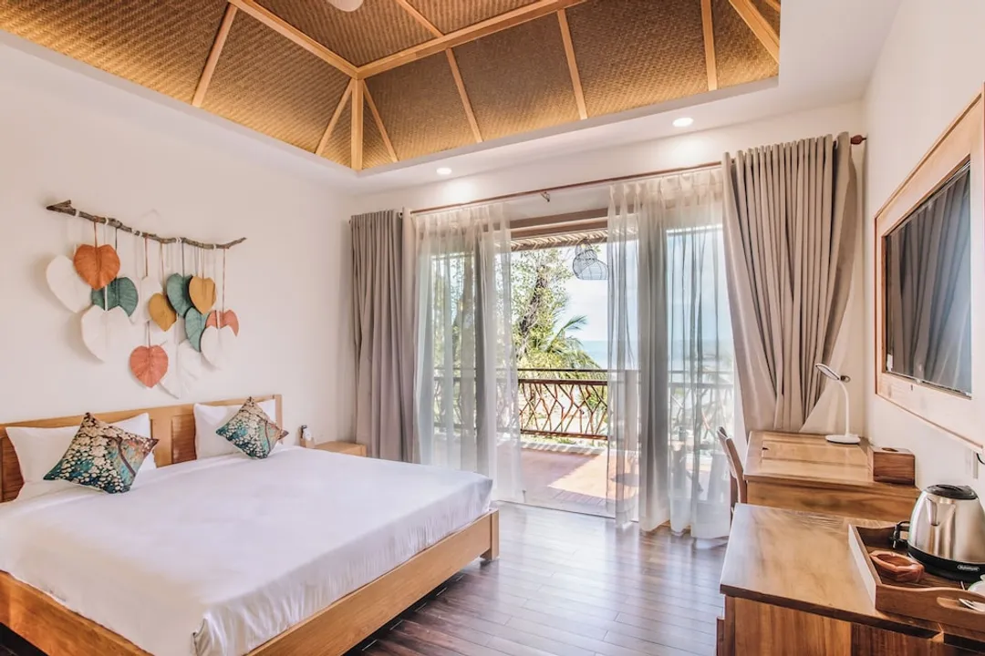 Rocks Beach Boutique Phu Quoc-豪華客房, 海灘景觀-4