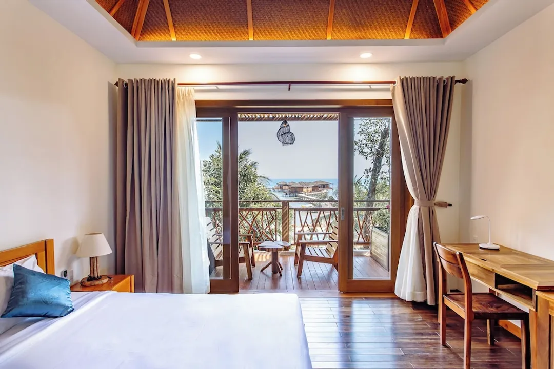 Rocks Beach Boutique Phu Quoc-豪華客房, 海灘景觀-2
